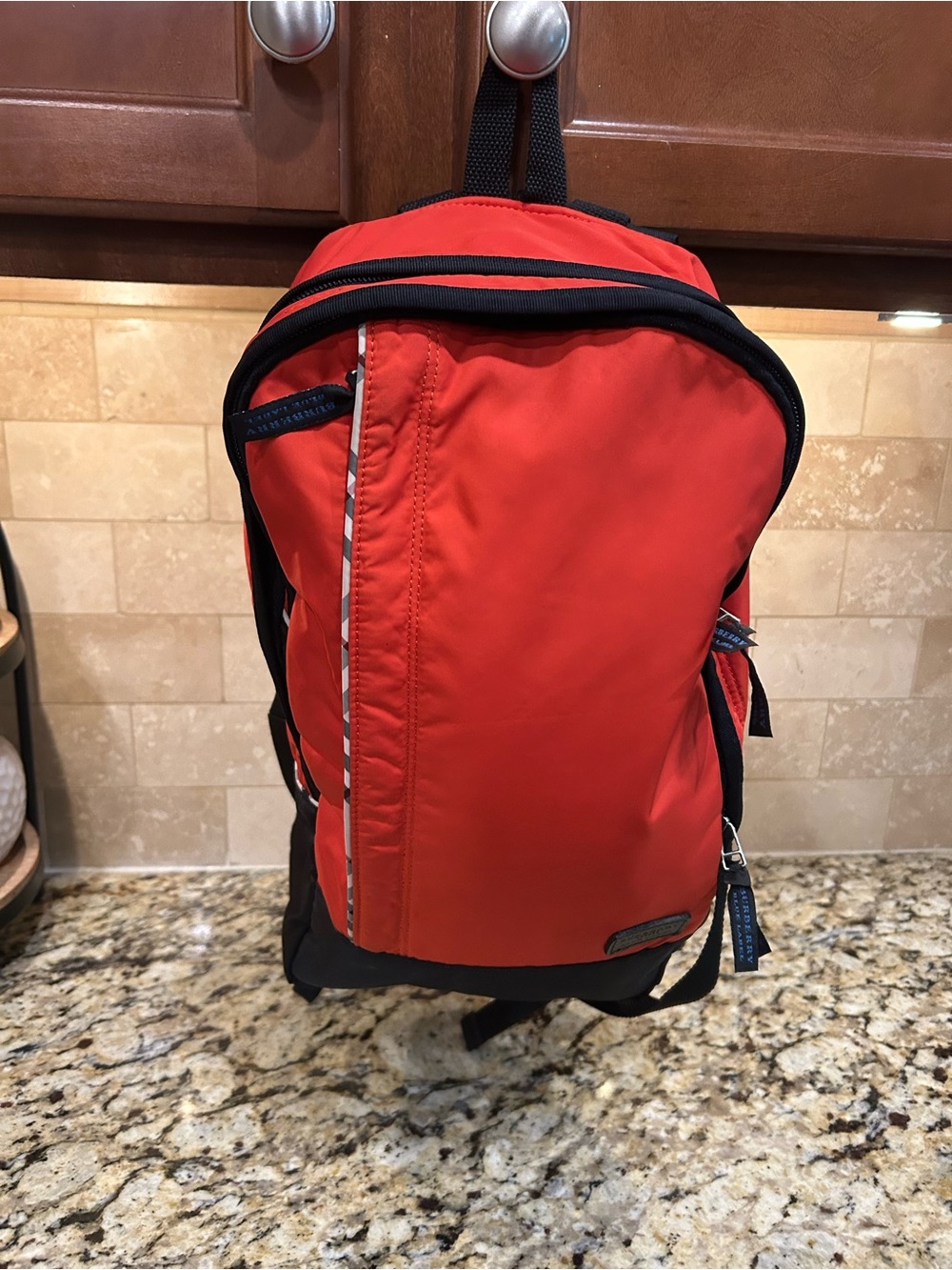 Burberry Orange (blue label) Backpack